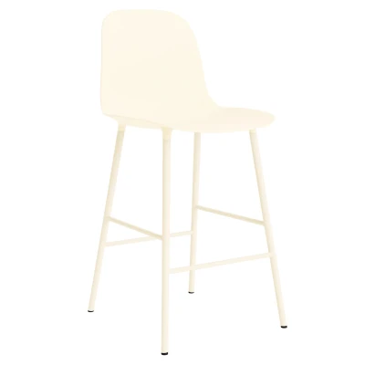 Afbeelding van Normann Copenhagen Form Bar Chair Barkruk 65cm Creme