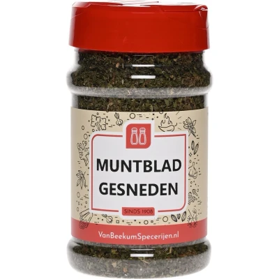 Afbeelding van Van Beekum Specerijen Muntblad Gesneden Strooibus 40 gram