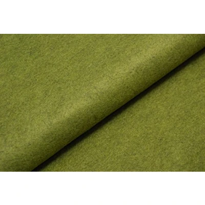 Afbeelding van Handwerk Wol/Viscose Vilt Stof Materiaal Marl Moss V19, 1Mtr 100cm x 90cm
