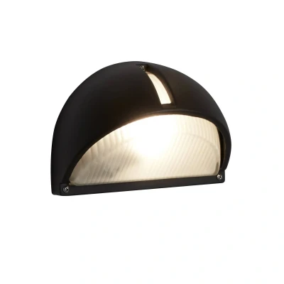 Afbeelding van Searchlight Muurlamp Class Down zwart 130