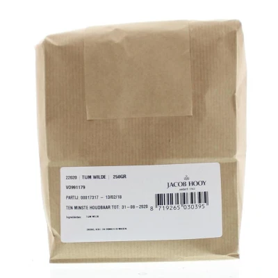 Afbeelding van Jacob Hooy Wilde Tijm 250gr
