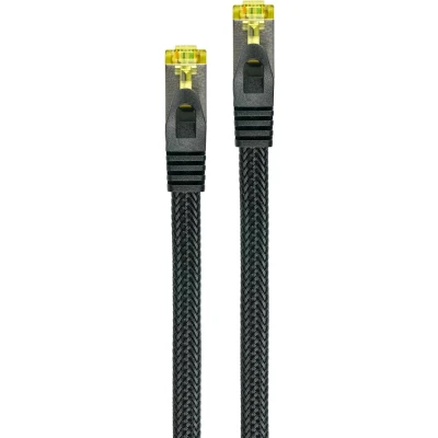 Afbeelding van PYTHON S/FTP CAT7 10 Gigabit netwerkkabel / zwart LSZH 20 meter