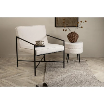 Afbeelding van Svea Nara fauteuil Teddy off white