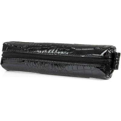 Afbeelding van Kalpa Pen etui Gloss Croco Zwart