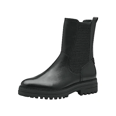 Afbeelding van Tamaris Dames Chelseaboot 1 25439 41 001 smal Maat: 38 EU