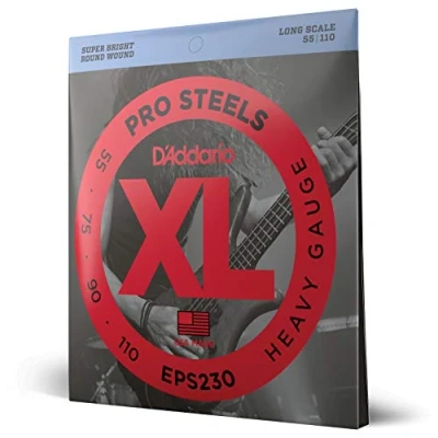 Afbeelding van D&#039;Addario XL ProSteels Basgitaar Snaren EPS230 Long Scale Heavy, 40 95