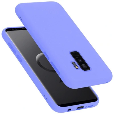 Afbeelding van Cadorabo Hoesje geschikt voor Samsung Galaxy S9 PLUS Case in LIQUID LICHT PAARS Beschermhoes TPU silicone Cover