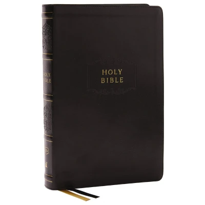 Afbeelding van KJV Holy Bible with 73,000 Center Column Cross References, Black Leathersoft, Red Letter, Comfort Print (Thumb Indexed): King James Version