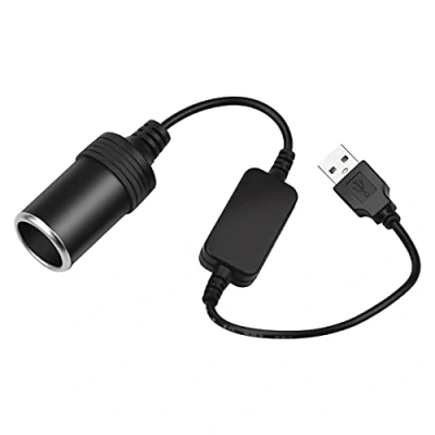 Afbeelding van USB A Plug to 12 V Car Sigaret Lighter