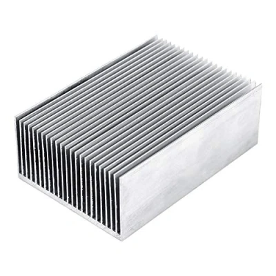 Afbeelding van koellichaam, aluminium 100 x 69 36 mm koellichaam koeling, voor led versterker transistor Ic module, vermindert het risico op hardware uitval door oververhitting