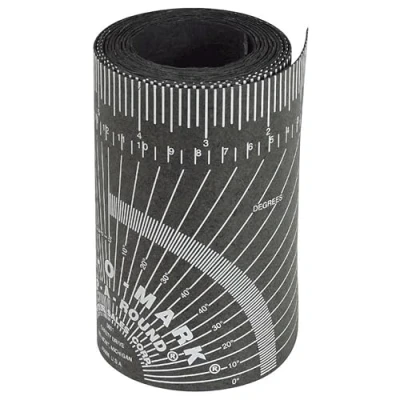 Afbeelding van Jackson Safety CURV O MARK Wrap A Round Las /Pijpleidingslay out liniaal, extra groot (lengte: 2,1 m), zwart 177b, J1860