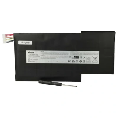 Afbeelding van vhbw Accu vervanging voor MSI BTY M6J, U6J laptop, notebook (5700mAh, 11.4V, Li Polymeer)
