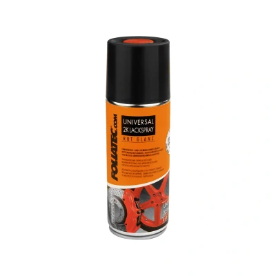 Afbeelding van Foliatec Universal 2C Spray Paint rood glanzend 1x400ml