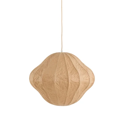 Afbeelding van Light &amp; Living Hanglamp SUKAU Ø50x40.5cm Bruin