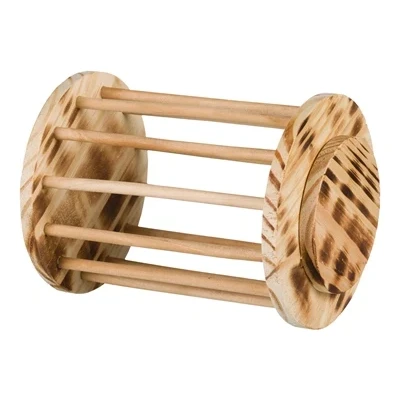 Afbeelding van Trixie Hooiruif Met Deksel Hout Gevlamd 15X15X19 CM