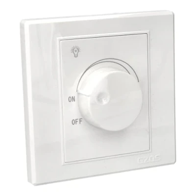 Afbeelding van JANDEI Led dimmer potmeter 220V 600W TRIAC voor inbouwspots lampen, strips, verlichting