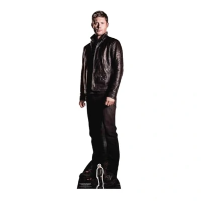 Afbeelding van Star inbouwopeningen Dean Winchester Hunter Supernatural Life grootte karton met mini tafel top, Multi Color