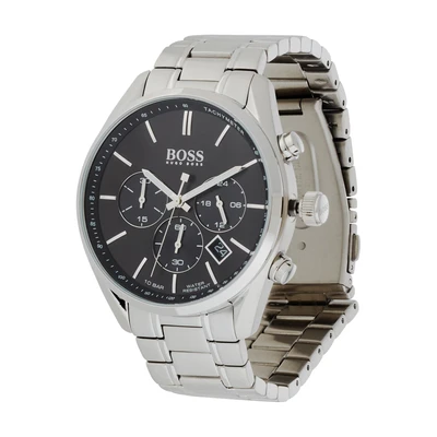 Afbeelding van HUGO BOSS heren Champion horloge HB1513871 in de kleur Zilver