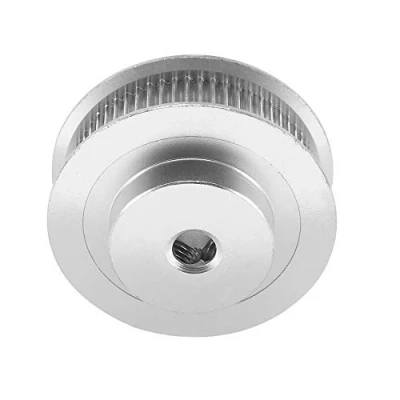 Afbeelding van GT2 Timing Riem Katrol 30/36/40/48/60 Tanden Boring voor 5/6.35/8/10/12mm Droeg Breedte 3D Printer CNC Laser Cutter (60T 5mm 10mm)
