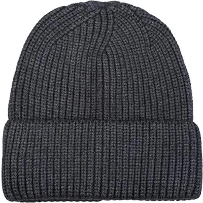 Afbeelding van styleBREAKER unisex fijn gebreide muts met rand, winterse 04024154, Farbe:Antraciet