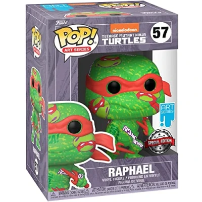 Afbeelding van Funko Pop! Artist Series: TMNT 2: Secret of the Ooze Raphael US Exclusive