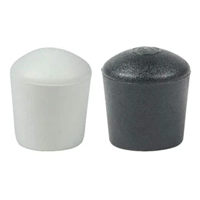 Afbeelding van Lifeswonderful® 4 stuks ronde eindkappen voor meubelpoten verschillende kleuren/maten zwart 25 mm
