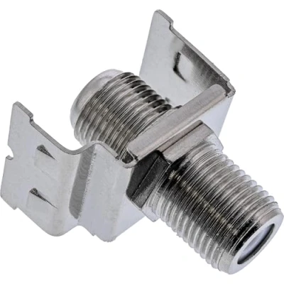 Afbeelding van InLine® Keystone aansluitkoppeling voor satellietkabel, 2xF Female