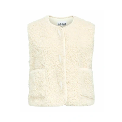 Afbeelding van Object Bodywarmer, Dames, Maat: 36, White sand