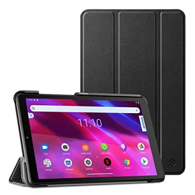 Afbeelding van Fintie Hoes voor Lenovo Tab M8 (TB 8705F/TB 8505F/TB 8505X/TB 8505FS), Ultradun Lichtgewicht Case Cover met Statieffunctie HD FHD (2e Gen) Smart 8 inch, Zwart