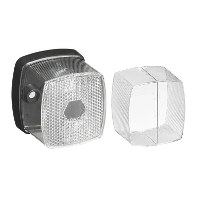 Afbeelding van Pro Plus Markeringslamp Zijlamp Contourverlichting Wit 65 x 60 mm Reflector blister