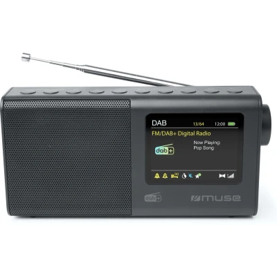 Afbeelding van Muse M 117DB Draagbare DAB+/FM radio met LCD kleurendisplay