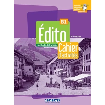 Afbeelding van Édito B1 édition 2022 2024 Cahier + didierfle.app: Nouvelle 2023