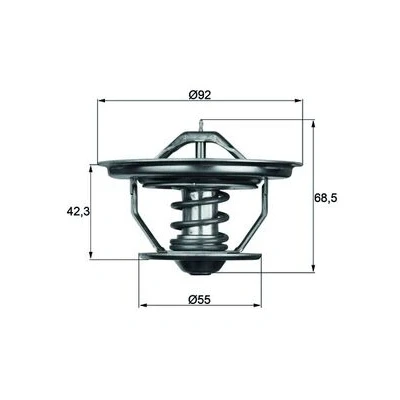 Afbeelding van Mahle Original Thermostaat TX 35 75