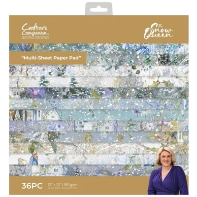 Afbeelding van Sara Signature The Snow Queen Paperpad 30x30 cm