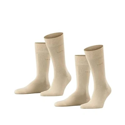 Afbeelding van Esprit Basic EASY 2PACK UNI Sokken, Heren, Maat: 47 50, Cream (4011)