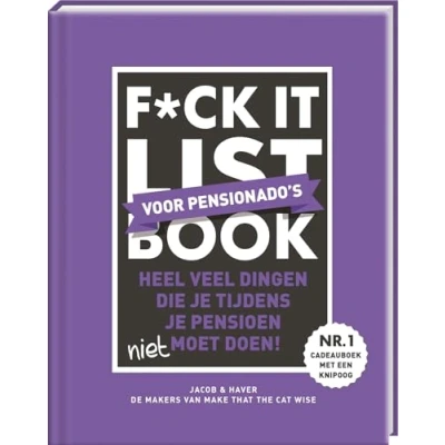 Afbeelding van F*ck it list book Voor pensionado&quot;;s (Hardback)