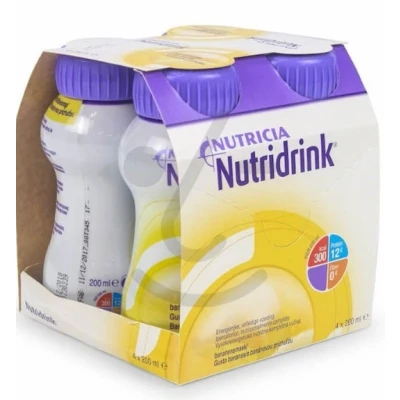 Afbeelding van 3x Nutricia Nutridrink Banaan 4 x 200 ml