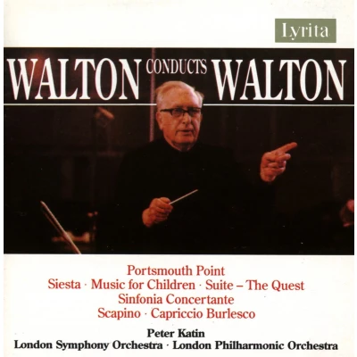 Afbeelding van London Symphony Orchestra, Philharmonic Sir Willaim Walton Conducts (CD)