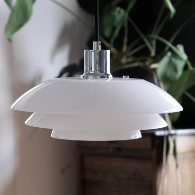 Afbeelding van Dl31 hanglamp opaal Wit