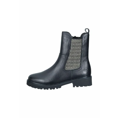 Afbeelding van Remonte Dames D8694 Chelsea Boot, zwart combi 03, 36 EU