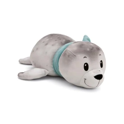 Afbeelding van Knuffel Zeehond Bente 24 cm grijs Zacht speelgoed gemaakt van pluche, schattig pluchen knuffeldier om mee te knuffelen en spelen, voor kinderen volwassenen