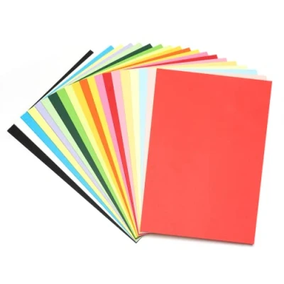 Afbeelding van Carehabi Kleurpapier, A4, 20 kleuren, karton 180 g/m², 80 vellen kleurrijk papier voor printers, knutselen, kaarten, bloemen, schilderen