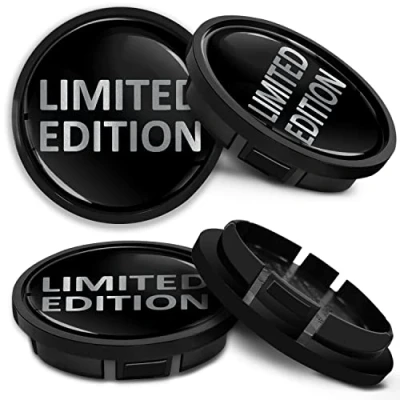 Afbeelding van SkinoEu Compatibel Voor Naafdop VW 66mm 5G0601171XQI Wielnaafdoppen Wielnaafdop Aluminium Velgen Velgdop Wieldoppen Limited Edition Zwart CR 27