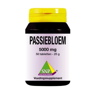 Afbeelding van Snp Passiebloem 5000 Mg, 50 tabletten