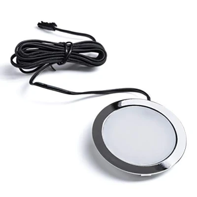 Afbeelding van 3 stuks SOTECH LED inbouwspot Giulia, verchroomd, ultraslim 65 x 12 mm / 12V 3W neutraal wit 4000K