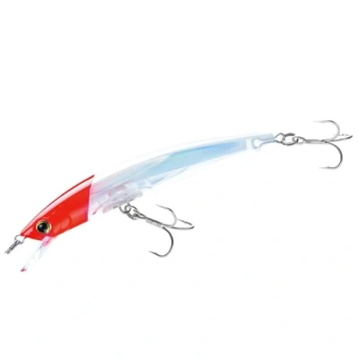 Afbeelding van Yo Zuri Crystal 3D Minnow drijvend kunstaas, rode kop, 13,3 cm