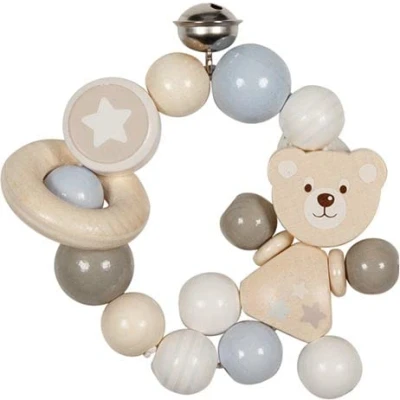 Afbeelding van Goki Touch ring elastic bear Ø= 10 cm