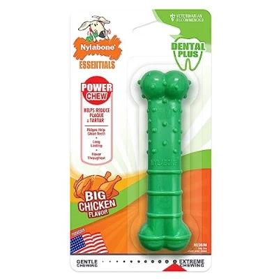 Afbeelding van Nylabone Power Chew Textured Dental Toy Chicken Medium voor honden tot 16kg