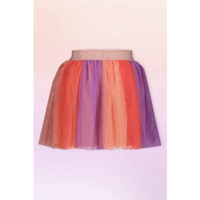 Afbeelding van Kinder K3 Resa Rok Roze / Paars Peach Maat 104 B.Nosy