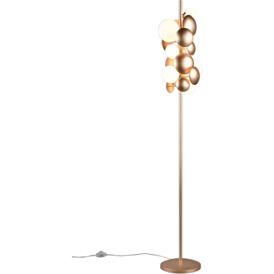 Afbeelding van Trio Leuchten Bubble Vloerlamp goud 417400779